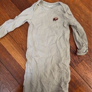 Carter's Striped Sleep Sack - Gray and White